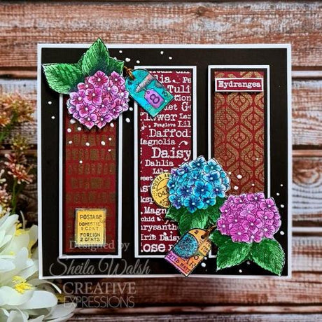 Woodware Clear Singles Garden Tags 6 in x 8 in Stamp (FRB006)