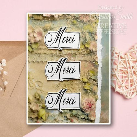 Creative Expressions Taylor Made Journals Chateau Life 6 in x 8 in Clear Stamp Set