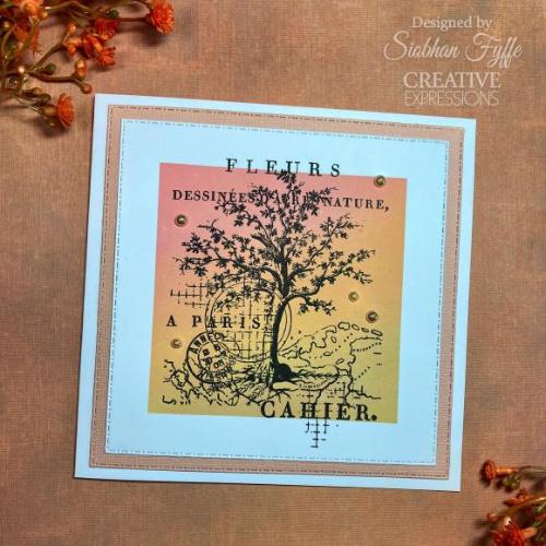 Creative Expressions Sam Poole Nature 4 in x 6 in Clear Stamp Set