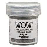 WOW! Embossing Powder 15ml Polished Silver - Regular