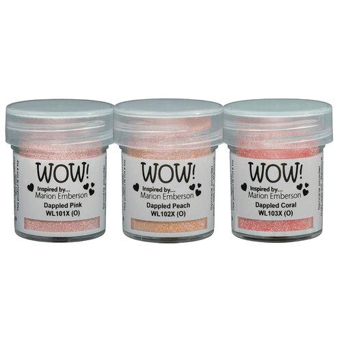 WOW! Trios Collection - Embossing Powder - Dappled Effects