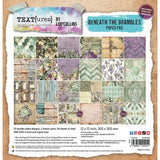 TEXT(ures) Beneath the Brambles 12x12 Inch Paper Pad (TEXPP0001) - Postage as per Actual