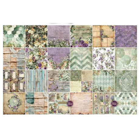 TEXT(ures) Beneath the Brambles 12x12 Inch Paper Pad (TEXPP0001) - Postage as per Actual