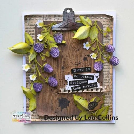 TEXT(ures) Beneath the Brambles 12x12 Inch Paper Pad (TEXPP0001) - Postage as per Actual
