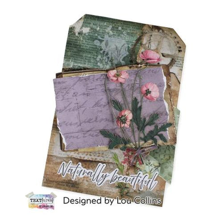 TEXT(ures) Beneath the Brambles 8x8 Inch Paper Pad (TEXPP0002)