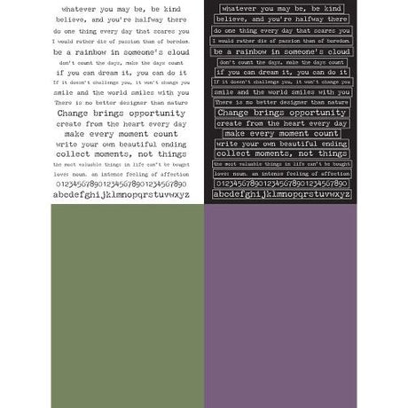 TEXT(ures) Beneath the Brambles Laser Cut Sentiment Pack (19pcs) (TEXLC0001)