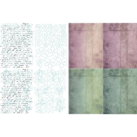 TEXT(ures) Beneath the Brambles Laser Cut Inkable Florals Pack (48pcs) (TEXLC0002)