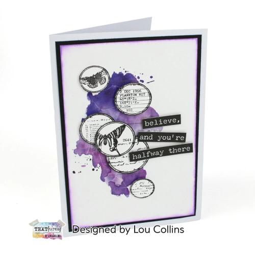 TEXT(ures) Beneath the Brambles 6x8 Inch Rub-On Transfer Set (8pcs) (TEXRO0001)