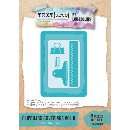 TEXT(ures) Beneath the Brambles Craft Die Set Clipboard Coverings Vol.II (TEXCD0003)