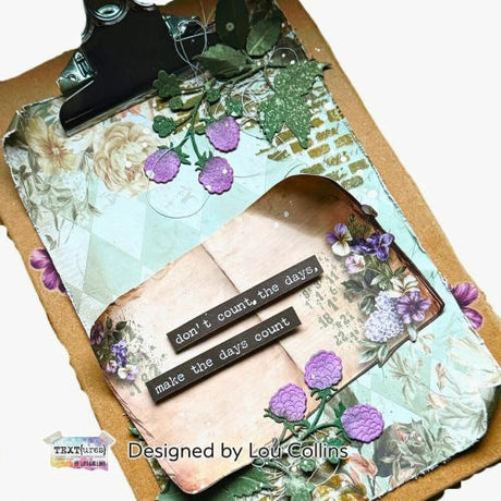 TEXT(ures) Beneath the Brambles Craft Die Set Clipboard Coverings Vol.II (TEXCD0003)