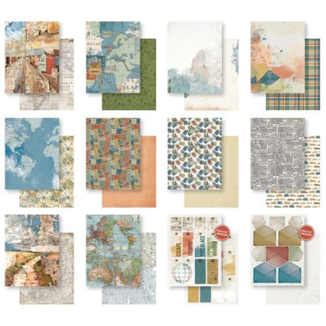 Arden Creative Studio Been There 6x8 Inch Paper Pad by Katie Pertiet (ACSPP0022)