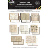 Arden Creative Studio Vintage Makers Bookmakers Ephemera Pack by Katie Pertiet (ACSEP0013)