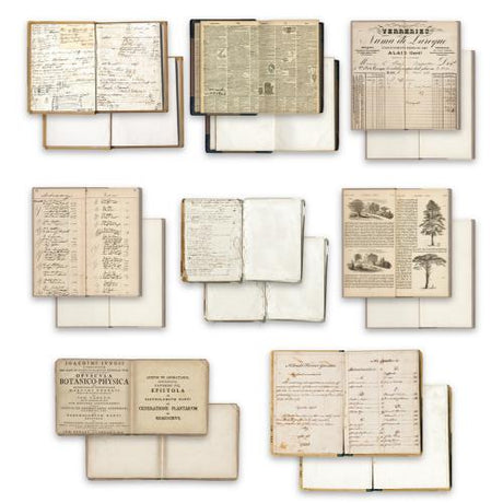 Arden Creative Studio Vintage Makers Bookmakers Ephemera Pack by Katie Pertiet (ACSEP0013)
