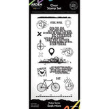 Arden Creative Studio Maker Series 4x8 Inch Clear Stamp Set Seek More by Katie Pertiet (ACSCS0025)