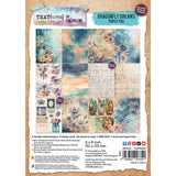 TEXT(ures) Dragonfly Dreams 6x8 Inch Paper Pad by Lou Collins (TEXPP0003)