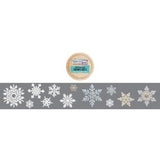 TEXT(ures) Winter in Bloom Kiss-Cut PET Tape Snowflakes (5cmx5m) by Lou Collins (TEXCT0002)