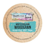 TEXT(ures) Winter in Bloom Kiss-Cut PET Tape Woodgrain (8cmx5m) by Lou Collins (TEXCT0003)