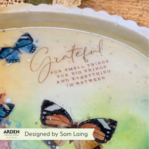 Arden Creative Studio Amber Ledgers 6x8 Inch Rub-On Transfer Set by Katie Pertiet (ACSRO0013)