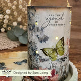 Arden Creative Studio Amber Ledgers 6x8 Inch Rub-On Transfer Set by Katie Pertiet (ACSRO0013)