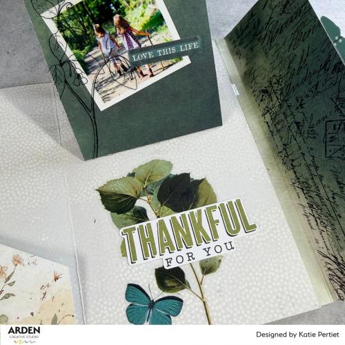 Arden Creative Studio Amber Ledgers Foliage Laser Cuts (85pcs) by Katie Pertiet (ACSLC0013)