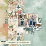 Arden Creative Studio Amber Ledgers Foliage Laser Cuts (85pcs) by Katie Pertiet (ACSLC0013)