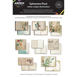 Arden Creative Studio Amber Ledgers Ephemera Pack Bookmakers by Katie Pertiet (ACSEP0018)