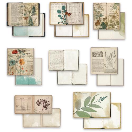 Arden Creative Studio Amber Ledgers Ephemera Pack Bookmakers by Katie Pertiet (ACSEP0018)