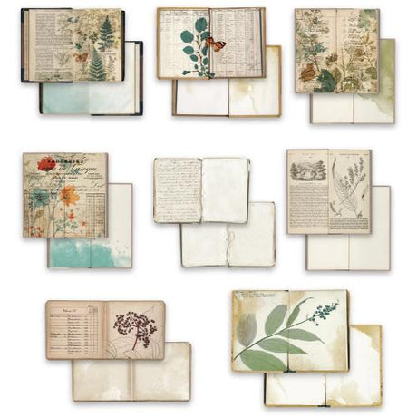 Arden Creative Studio Amber Ledgers Ephemera Pack Bookmakers by Katie Pertiet (ACSEP0018)