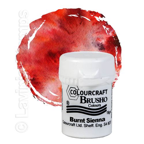 Brusho Crystal Colour 15g - Burnt Sienna