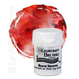 Brusho Crystal Colour 15g - Burnt Sienna