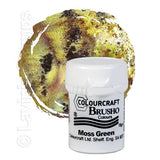 Brusho Crystal Colour 15g - Moss Green