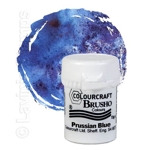 Brusho Crystal Colour 15g - Prussian Blue