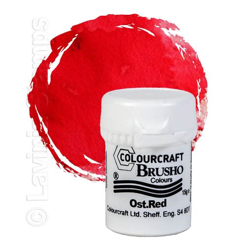 Brusho Crystal Colour 15g - Ost. Red