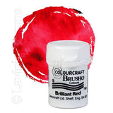 Brusho Crystal Colour 15g - Brilliant Red