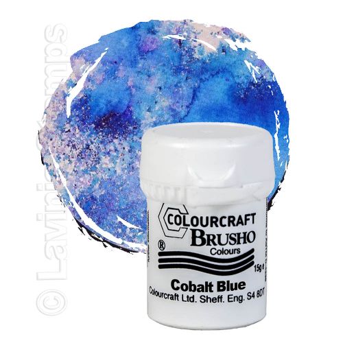 Brusho Crystal Colour 15g - Cobalt Blue