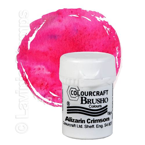 Brusho Crystal Colour 15g - Alizarin Crimson