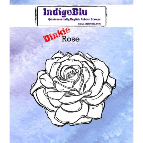 IndigoBlu - Rubber Stamp - Dinkie Rose IND0260