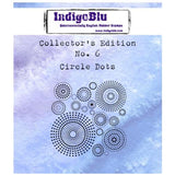 IndigoBlu - Rubber Stamp - Collectors Edition No.6 Circle Dots