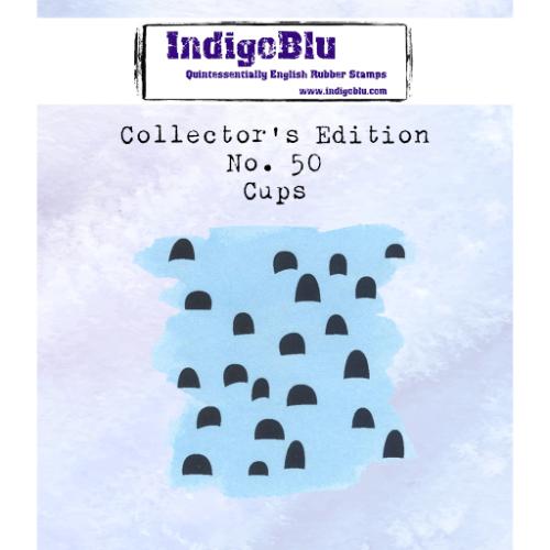 IndigoBlu - Rubber Stamp - Collectors Edition No.50 - Cups
