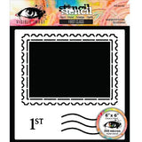 Visible Image Christmas Wrapped Up 6x6 Inch Stencil First Class by Mark Alexander (VIS-FCL-03)