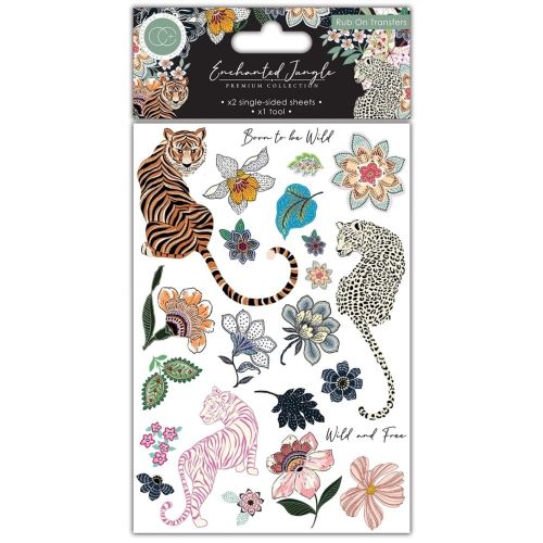 Craft Consortium Enchanted Jungle Rub-ons