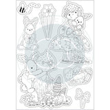 Craft Consortium Let Spring Begin Clear Stamps Bunny