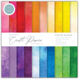 Craft Consortium Essential Craft Papers 6x6 Inch Paper Pad Over the Rainbow