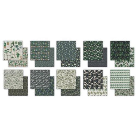Craft Consortium Double-Sided Paper Pad 12"X12" 30/Pkg Botany Boutique - Postage as per Actual