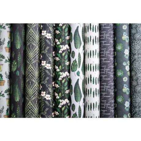 Craft Consortium Double-Sided Paper Pad 12"X12" 30/Pkg Botany Boutique - Postage as per Actual
