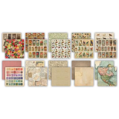 Craft Consortium The Collector 6x6 Inch Premium Paper Pad (CCEPAD038B)