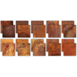 Craft Consortium Essential Craft Papers 6x6 Inch Paper Pad Rust Textures (CCEPAD043B)