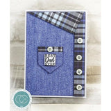 Craft Consortium Essential Craft Papers 6x6 Inch Paper Pad Denim Textures (CCEPAD044B)
