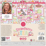 Craft Consortium Strawberry Tea 8x8 Inch Premium Paper Pad (CCLPAD002)