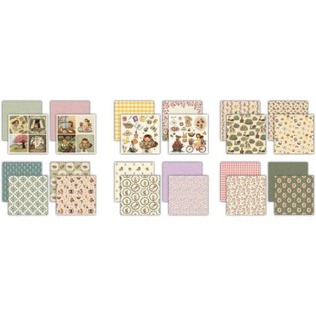 Craft Consortium Olivia's Wildflower Adventures 8x8 Inch Premium Paper Pad (CCLPAD003)